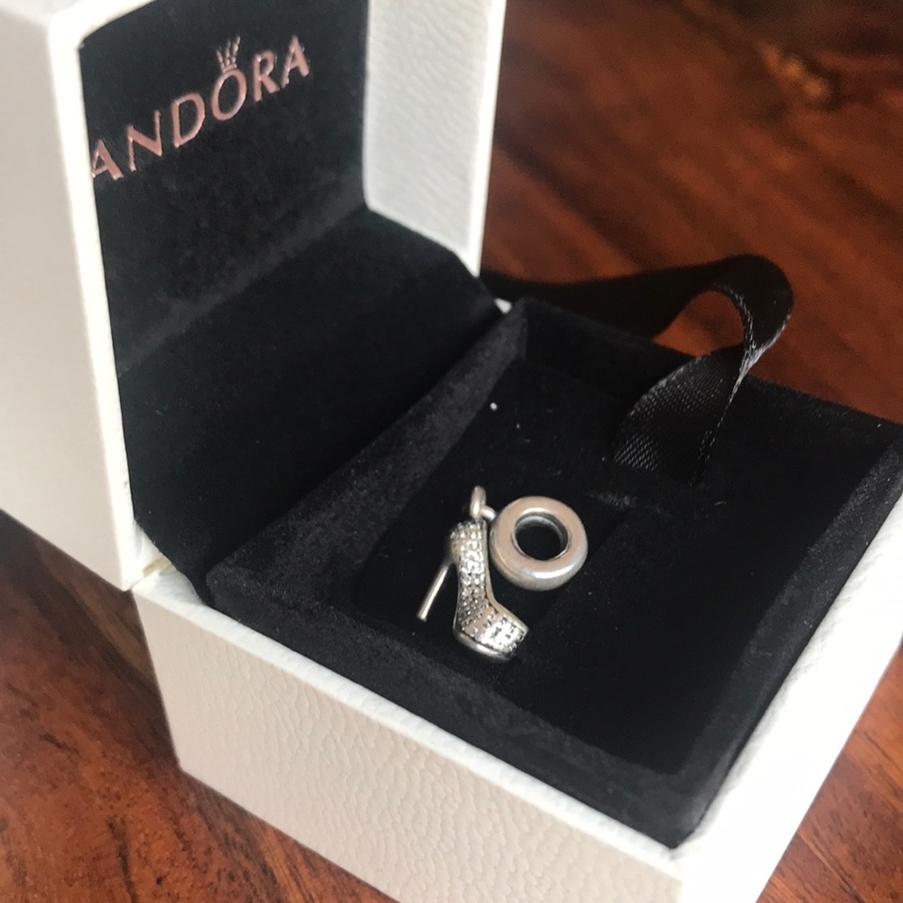 Authentic Pandora High Heel Shoe with box.